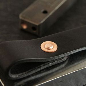 How to install copper rivets