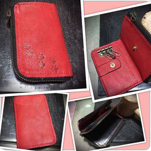 Key case with coin purse