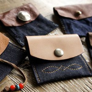 Okayama Denim x Leather <Coin Wallet Kit>